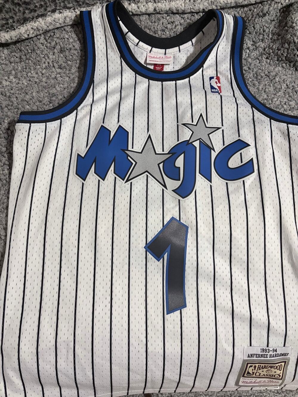 1993-94 Orlando Magic Anfernee Penny
Hardaway Hardwood Classics Swingman Jersey